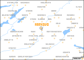 map of Markovo