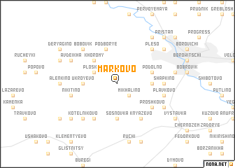 map of Markovo