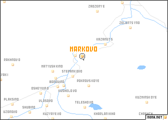 map of Markovo