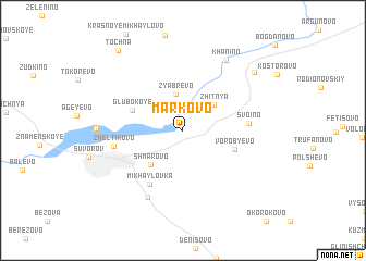 map of Markovo