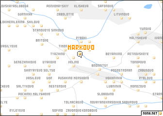 map of Markovo