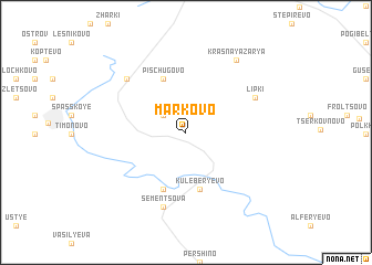 map of Markovo
