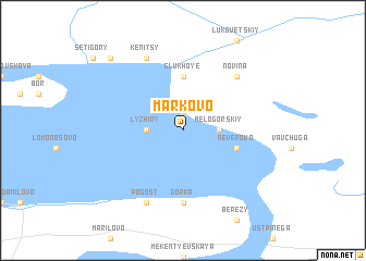 map of Markovo