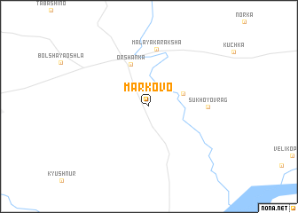 map of Markovo