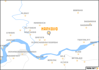 map of Markovo