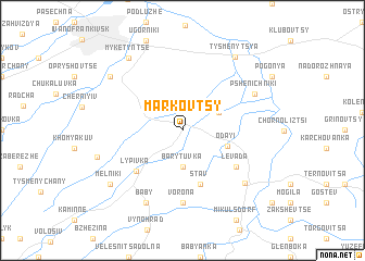 map of Markovtsy