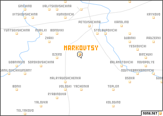 map of Markovtsy
