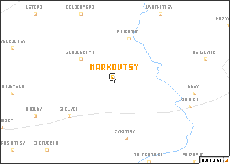 map of Markovtsy