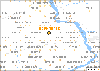 map of Markowola