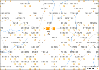 map of Marko