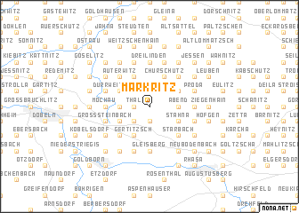 map of Markritz