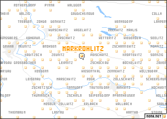 map of Markröhlitz