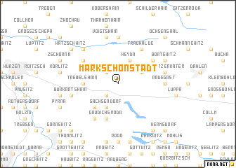 map of Mark Schönstädt