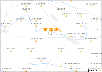 map of Marksovo