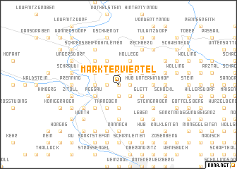 map of Markterviertel