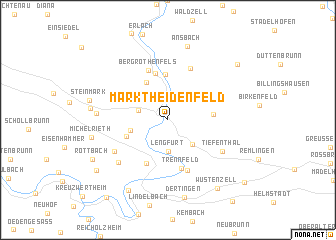 map of Marktheidenfeld