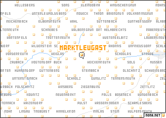 map of Marktleugast