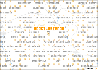 map of Marktlustenau