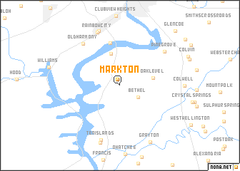 map of Markton