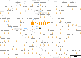 map of Marktsteft