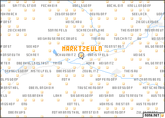 map of Marktzeuln