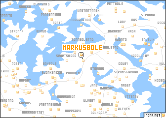 map of Markusböle