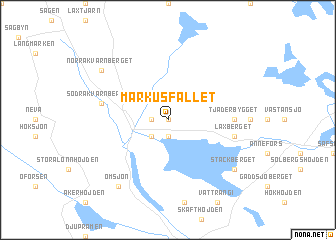 map of Markusfallet