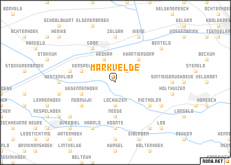 map of Markvelde