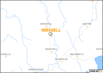 map of Markwell