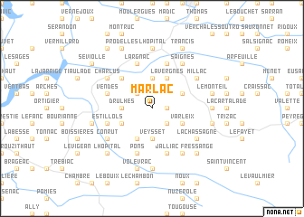 map of Marlac