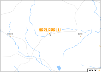 map of Marlapalli