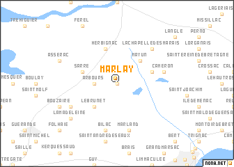 map of Marlay