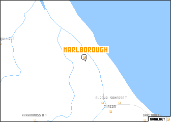 map of Marlborough