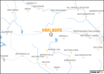 map of Marlboro