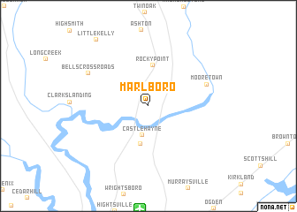 map of Marlboro