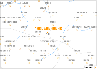 map of Marlème Hodar