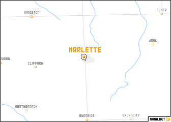 map of Marlette
