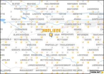 map of Marlière