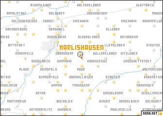 map of Marlishausen