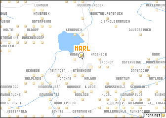 map of Marl