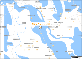 map of Marmadogui