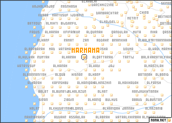 map of Mār Māmā