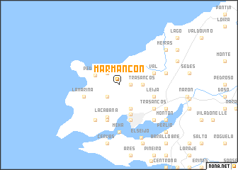 map of Marmancón