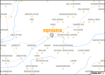 map of Marmariá