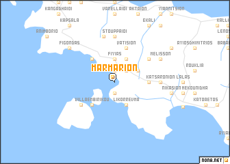 map of Marmárion