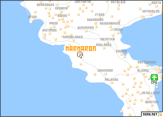 map of Mármaron