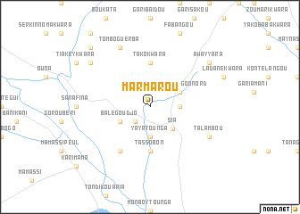 map of Marmarou