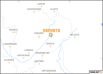 map of Marmato