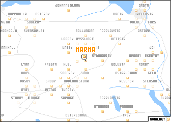 map of Marma