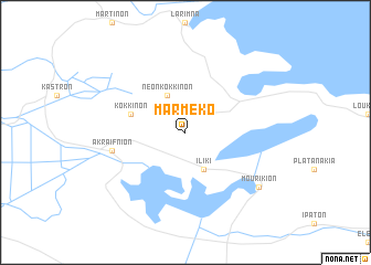 map of Marméko